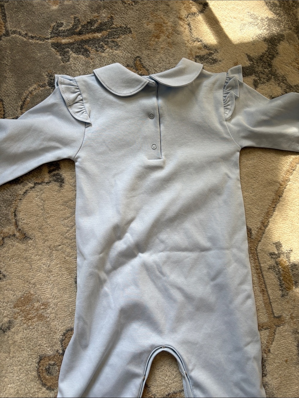 TBBC Blue with Pink Bows One Piece - NWOT - Picture 5 of 5